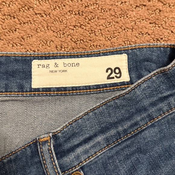 rag & bone Harlow mid-rise ankle straight - Picture 5 of 7